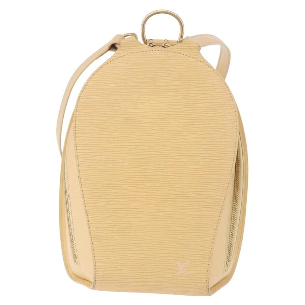 Louis Vuitton Mabillon Backpack White Epi